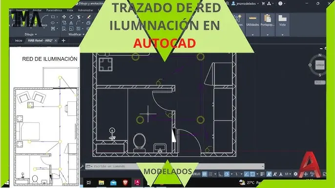 como se grafica una luz de mercurio autocad - Cómo activar las luces en AutoCAD