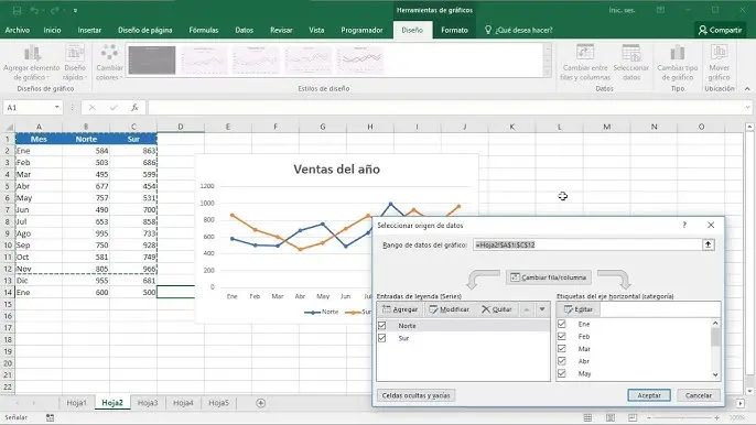 agregra un acercamiento a una grafica en excel - Cómo agrego escala en un gráfico de Excel