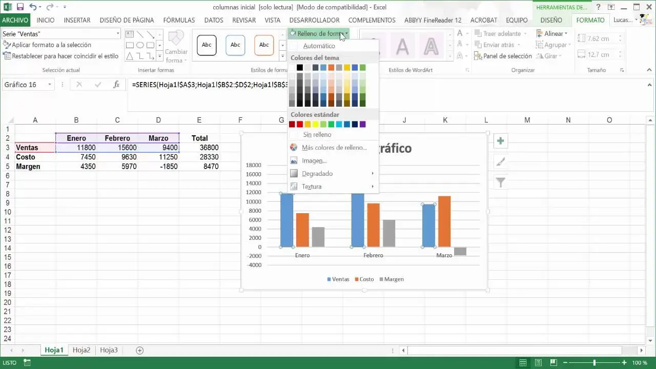 como hacer una grafica en excel por colores - Cómo agrupar por color en Excel