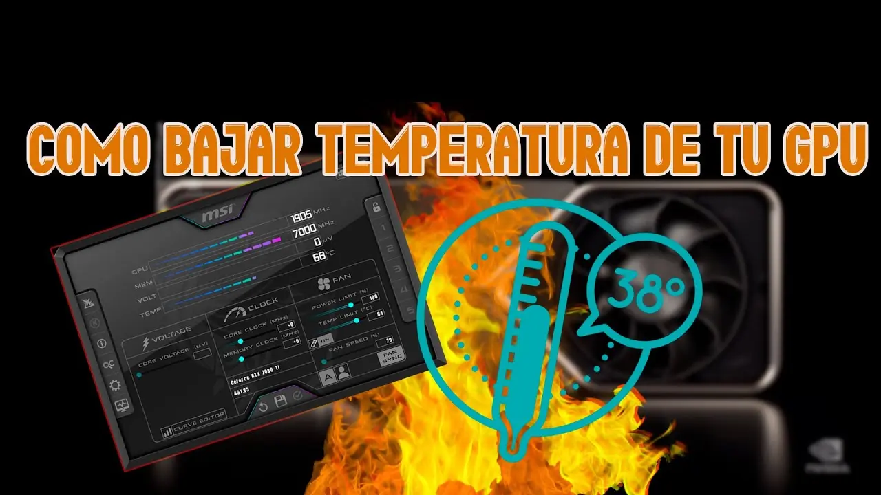 como bajar la temp de la grafica - Cómo bajar la temperatura de una tarjeta gráfica