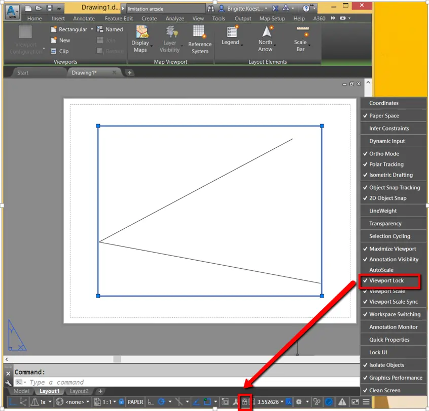 bloquear zoom ventana grafica autocad - Cómo bloquear el zoom de la ventana gráfica