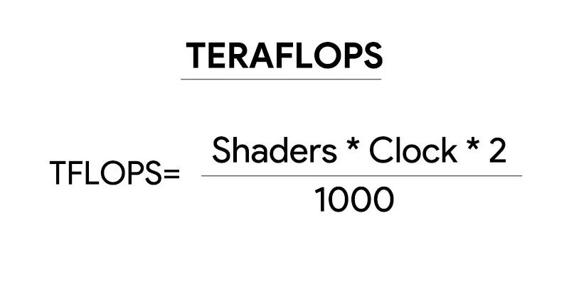 como calcular los teraflops de la grafica - Cómo calcular los teraflops