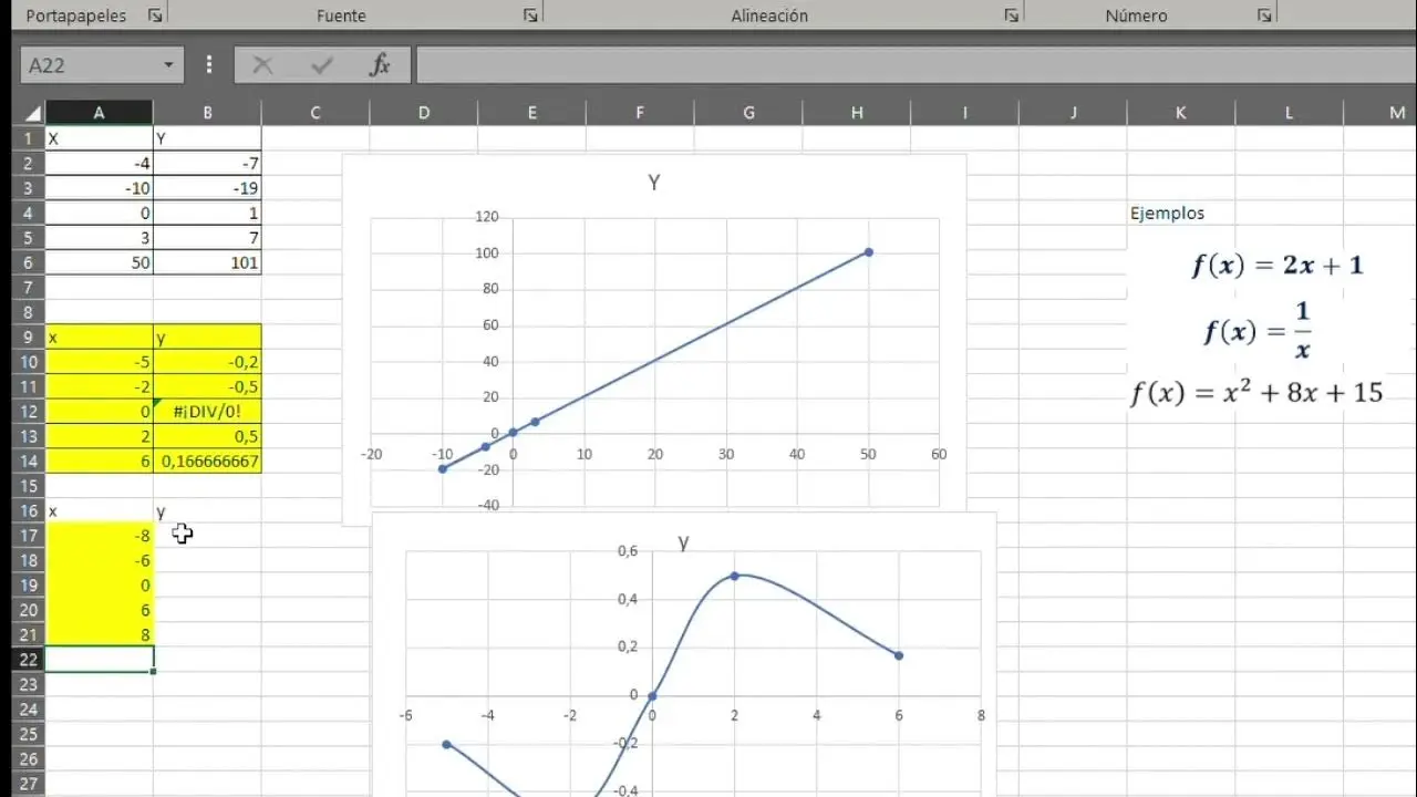 combinar funciones en una grafica excel - Cómo combinar dos funciones en Excel