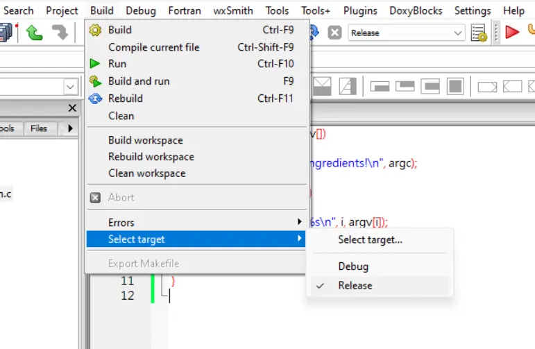 aplicacion exe grafica codeblocks c++ - Cómo compilar C++ en Code::Blocks