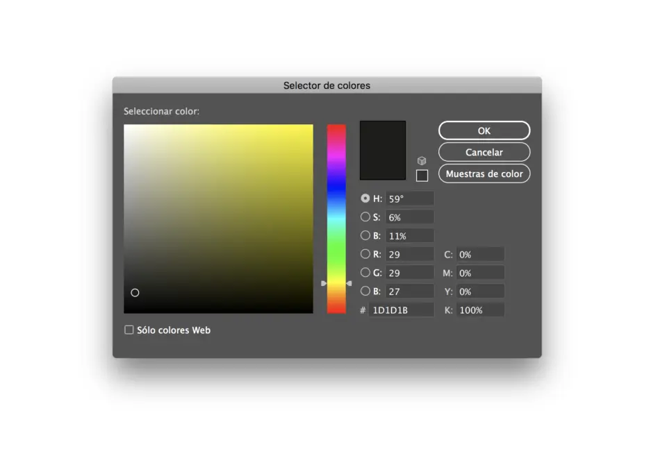 cmyk pleno negro imprenta illustrator - Cómo configurar el CMYK en Illustrator