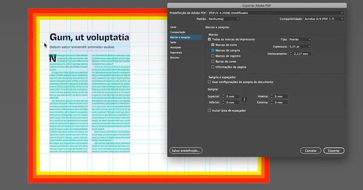 como preprar original para imprenta indesing - Cómo configurar InDesign para imprimir