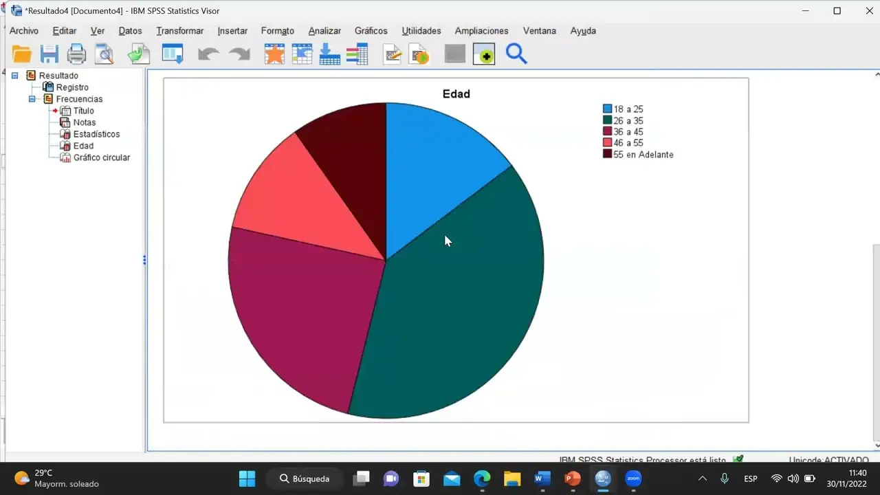 como hacer una grafica de pastel en spss - Cómo crear un gráfico circular desde SPSS