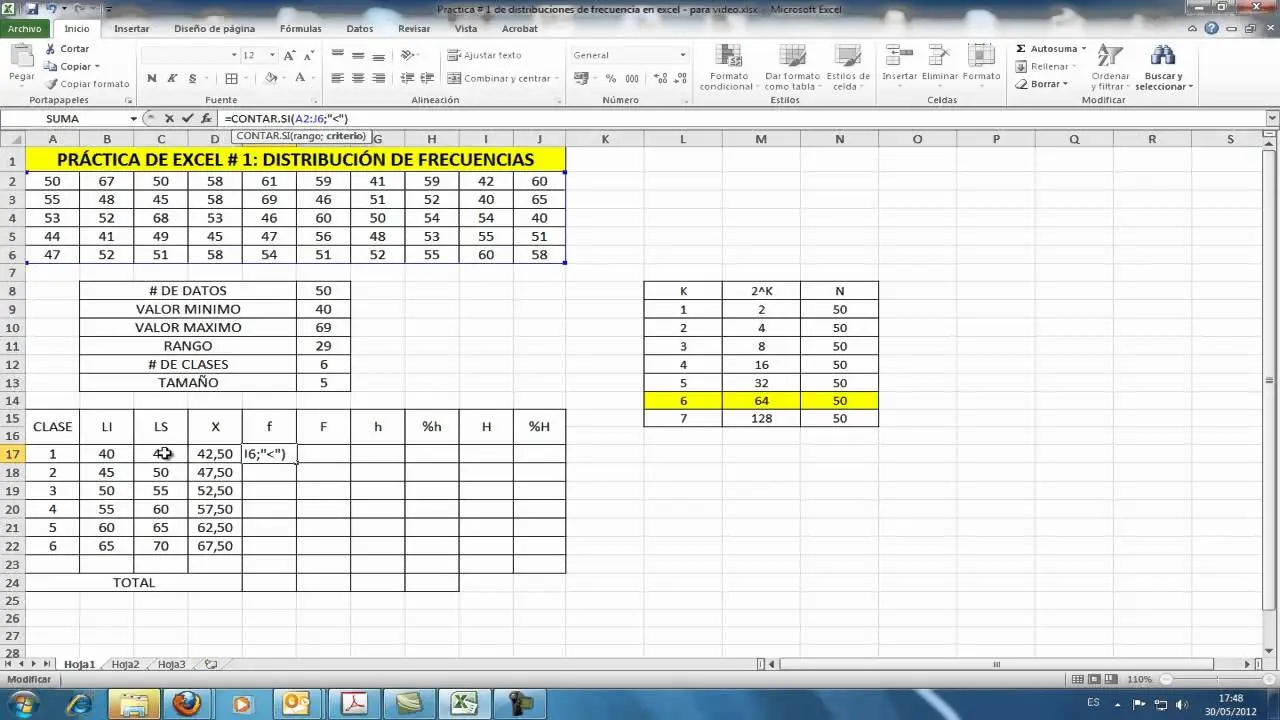 grafica de distribucion de frecuencias en excel - Cómo crear un gráfico de distribución en Excel