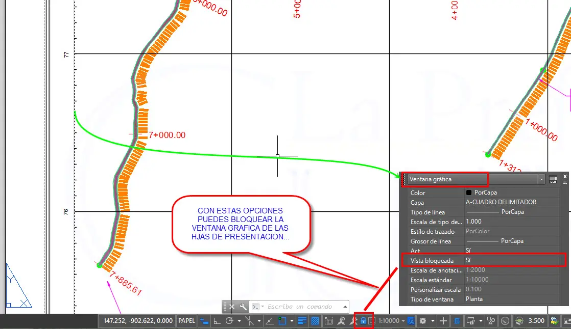 autocad ventana grafica bloqueada - Cómo desbloquear el layout de AutoCAD