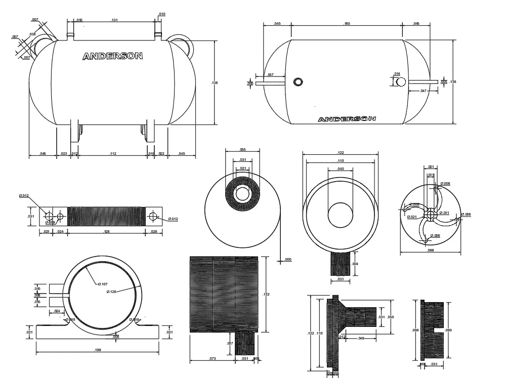 como se grafica una bomba de agua en cad - Cómo describir una bomba de agua