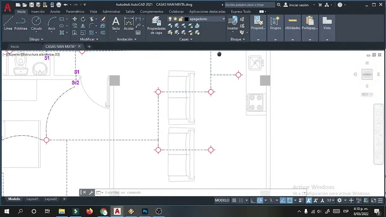 como se grafica un pilar de luz en cad - Cómo dibujar detalles en AutoCAD