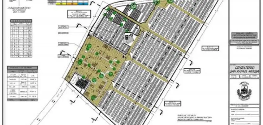 como se grafica un cementerio en urbanismo - Cómo diseñar el paisaje de un cementerio