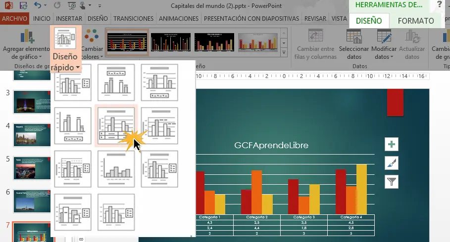 como modificar los datos de una grafica en power point - Cómo edito datos en un gráfico de PowerPoint