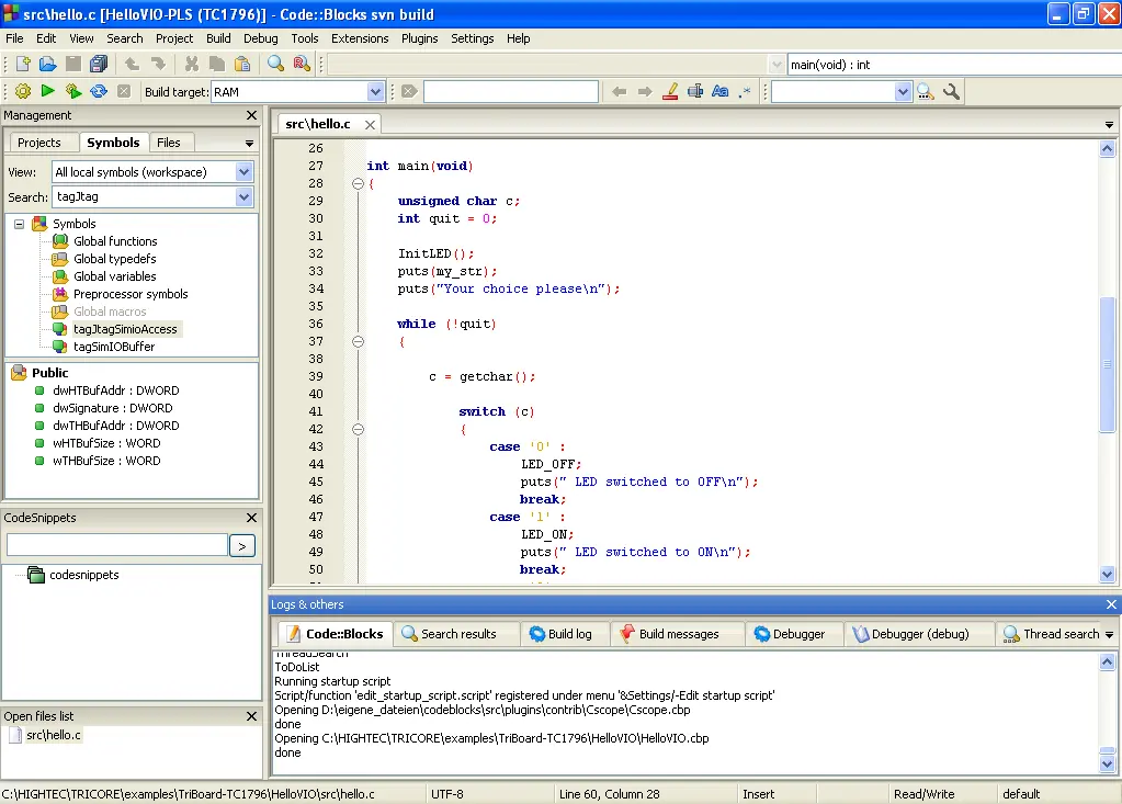 aplicacion exe grafica codeblocks c++ - Cómo ejecutar un programa en Code::Blocks