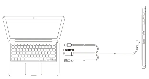 como conectar tableta grafica a pc sin hdmi - Cómo encender una tableta gráfica XP Pen