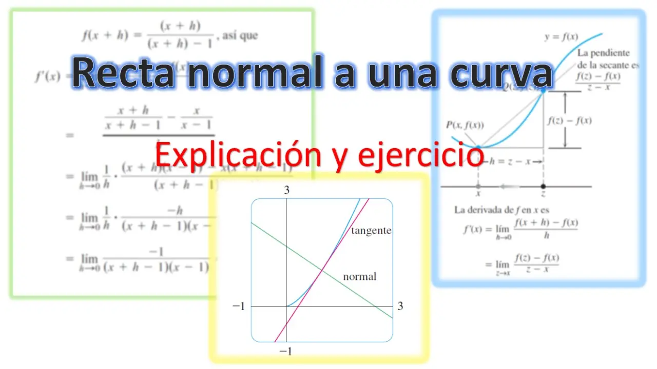 calcular recta normal de una grafica - Cómo encontrar la ecuación normal de una recta