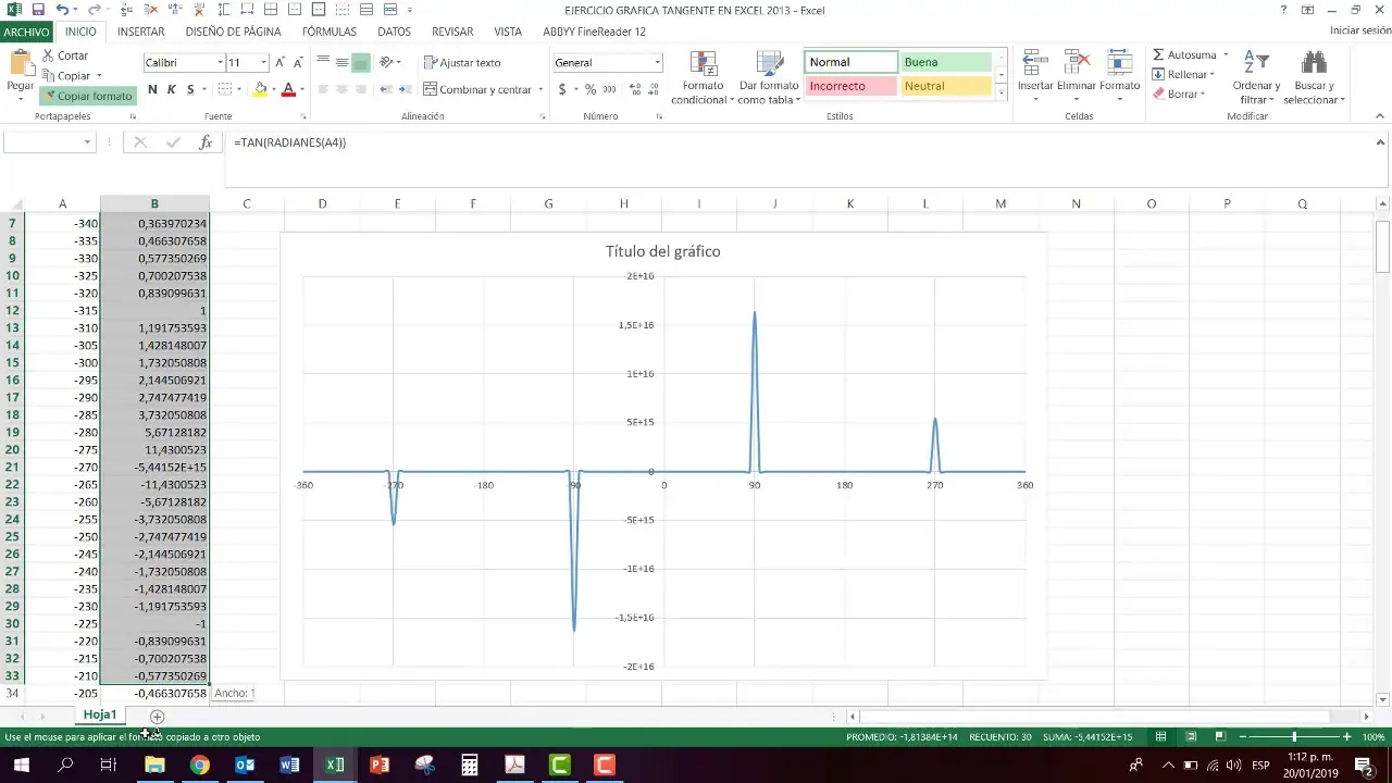 como sacar la tangente de una grafica en excel - Cómo encontrar la tangente en un gráfico de Excel