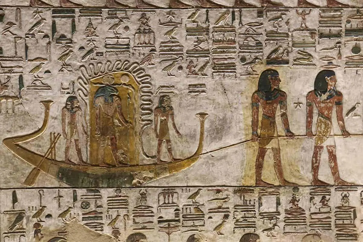 comunicacion grafica en el antiguo egipto - Cómo era el dibujo egipcio