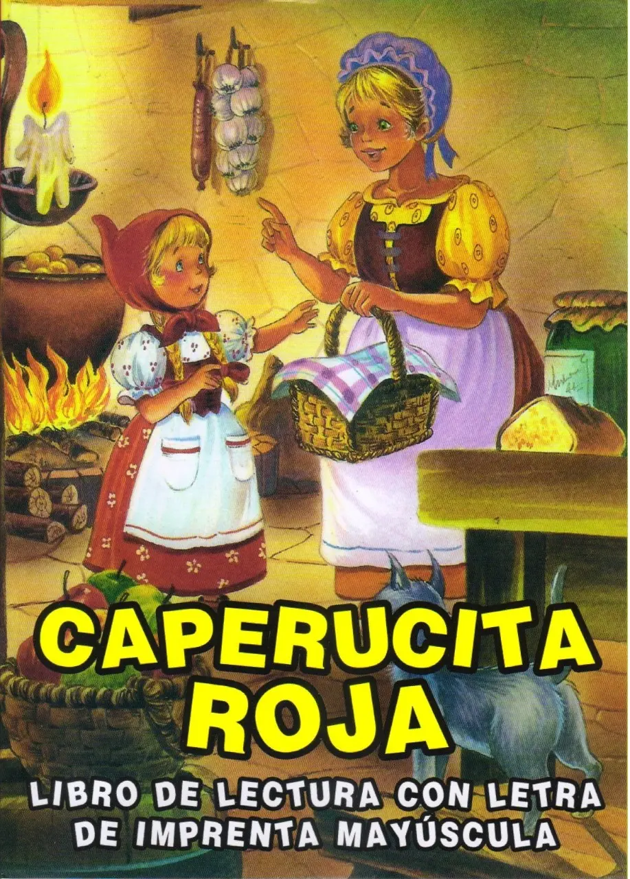 cuento de caperucita en imprenta mayuscula - Cómo es la primera versión de Caperucita Roja