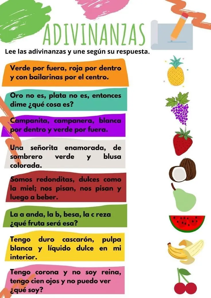 adivinanza de un alimento saludable imprenta mayuscula - Cómo escribir alimentación saludable