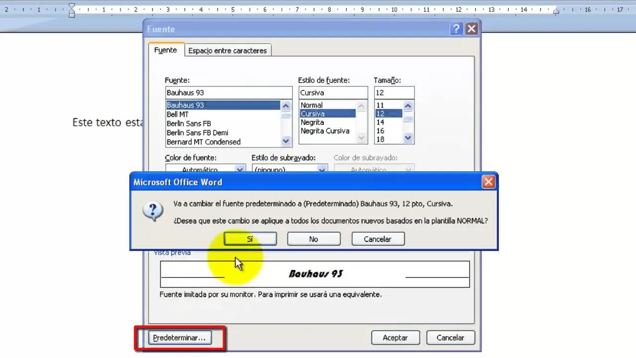 como pasar de imprenta a manuscrita en word - Cómo escribir manuscrito en Word