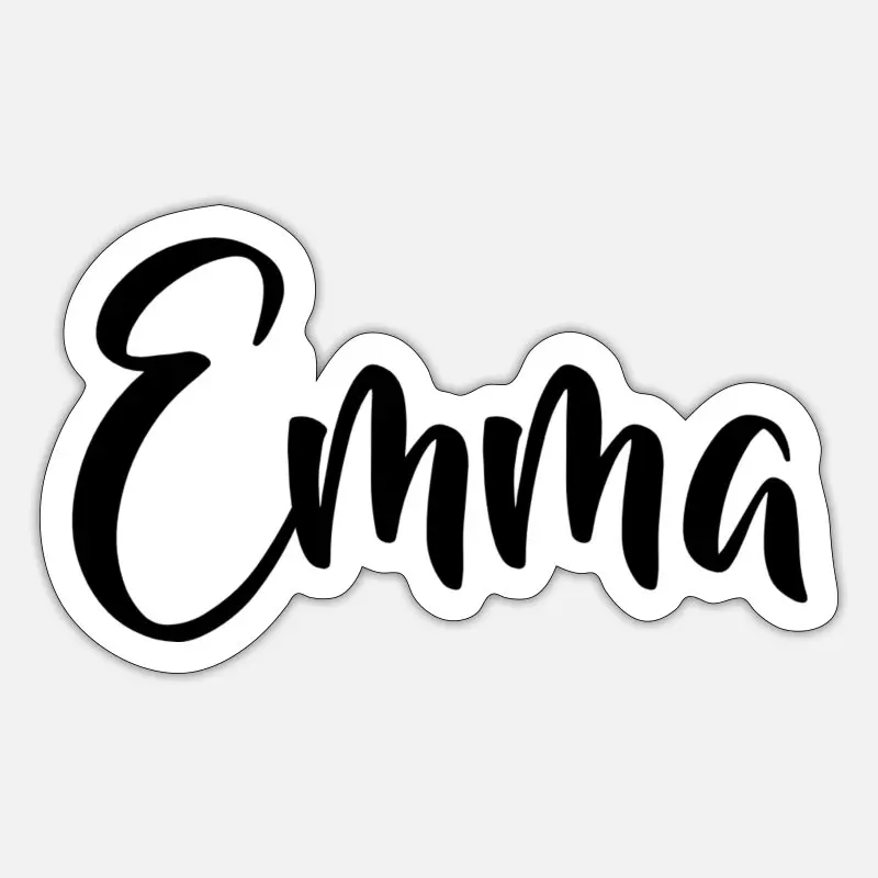 el nombre emma escrito en imprenta mayuscula - Cómo escribo Emma