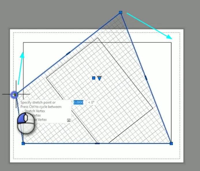 girar ventana grafica autocad - Cómo girar el contenido de una ventana gráfica en AutoCAD