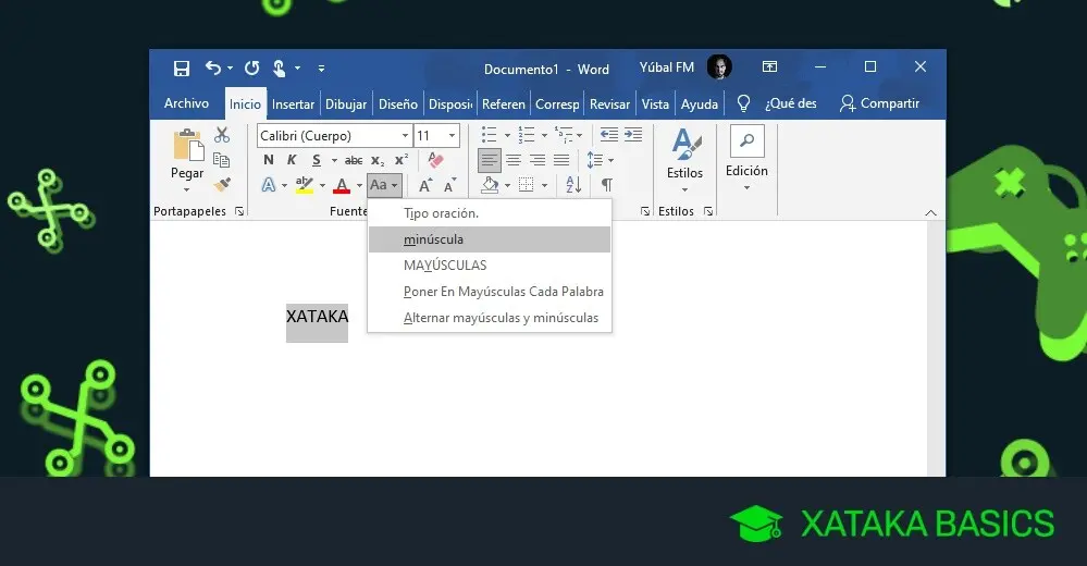 como dejar de escribir en imprenta en word - Cómo grabar en Word para no escribir