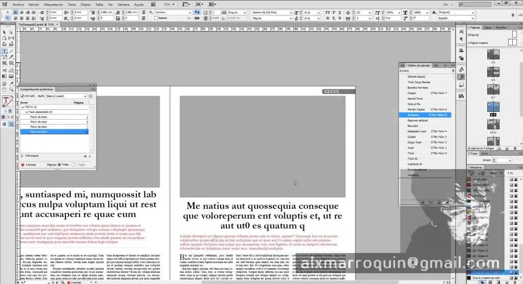 como exportar un libro para imprenta en indesign - Cómo guardar libros en InDesign