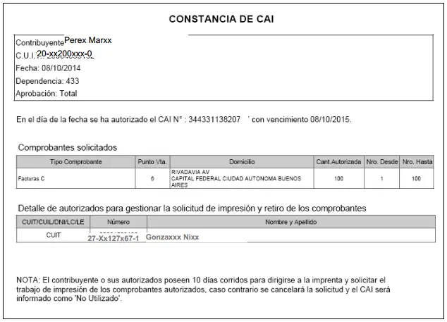 como habilitar facturas de imprenta afip - Cómo habilitar facturas en la SAT