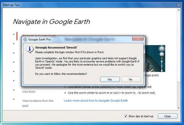 actualizar la tarjeta grafica google earth pro - Cómo hacer para que Google Earth se vea mejor