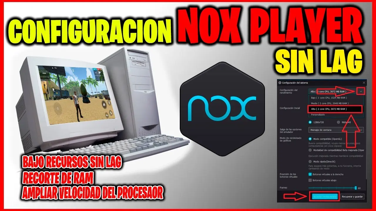 como correr nox con la tarjeta grafica - Cómo hacer que NOx use la GPU