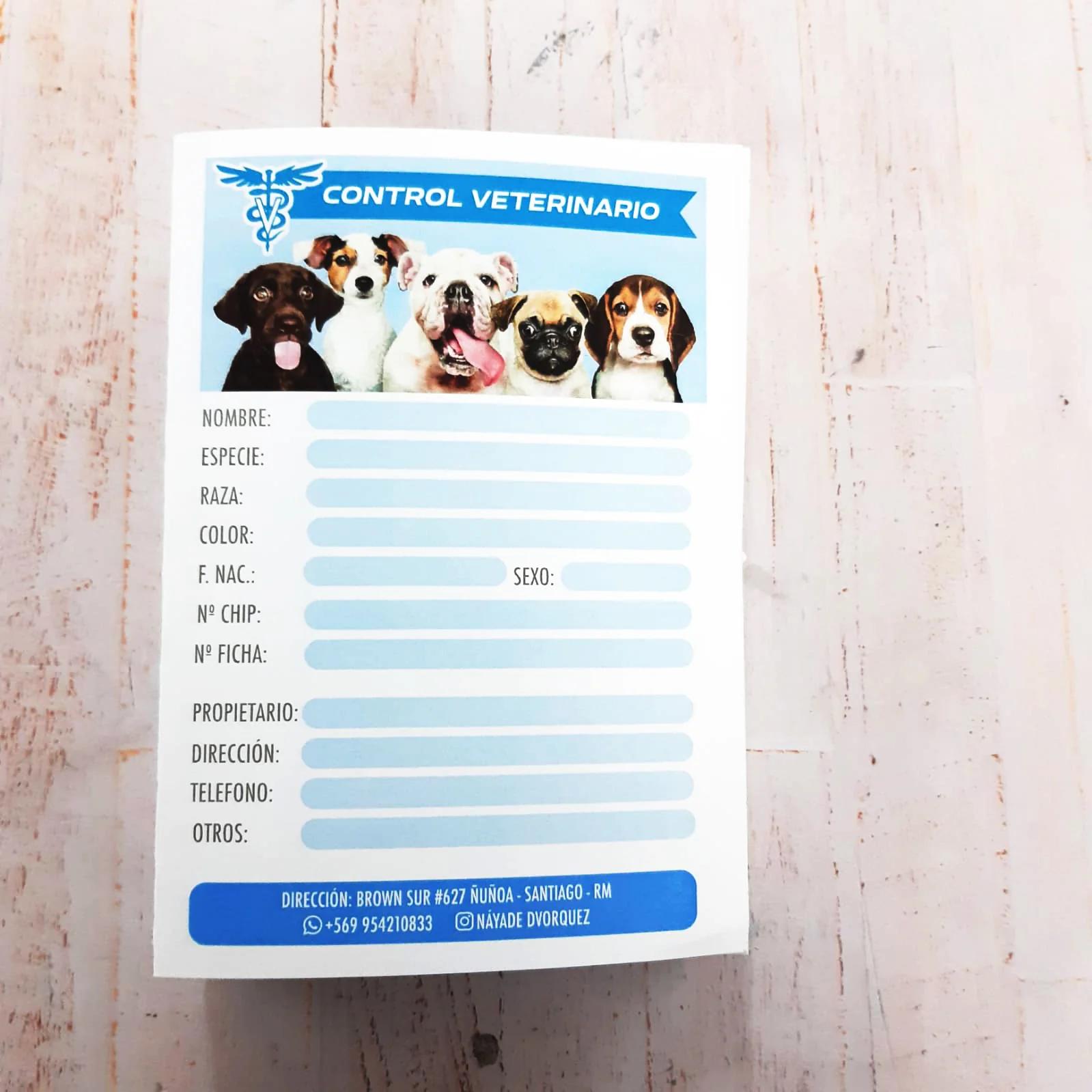 imprenta carnet veterinario - Cómo hacer un carnet para perros