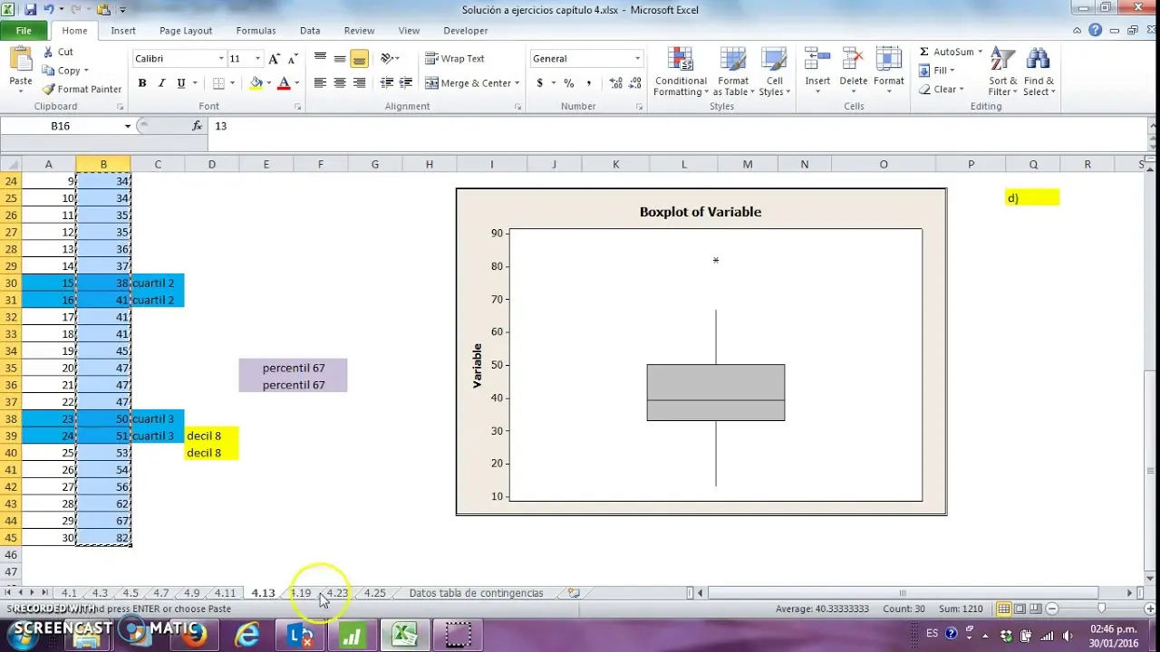 grafica de caja minitab - Cómo hacer un diagrama de caja en Minitab