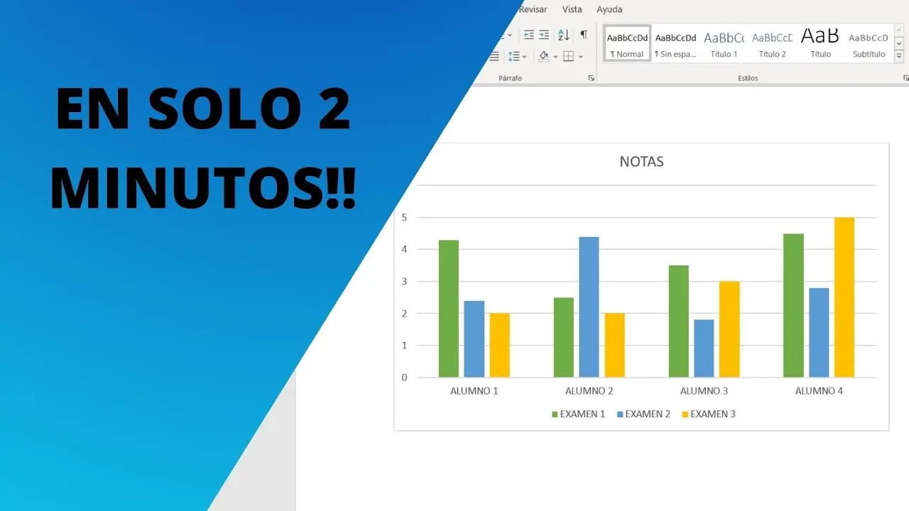 como hacer una grafica de barras en word - Cómo hacer un gráfico de barra en Word