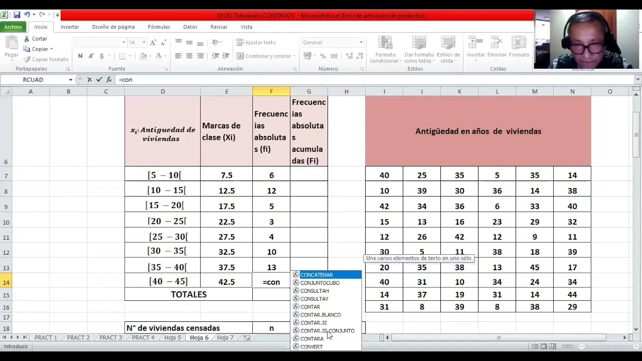 como hacer una grafica continua en excel - Cómo hacer un gráfico de barras continuas en Excel