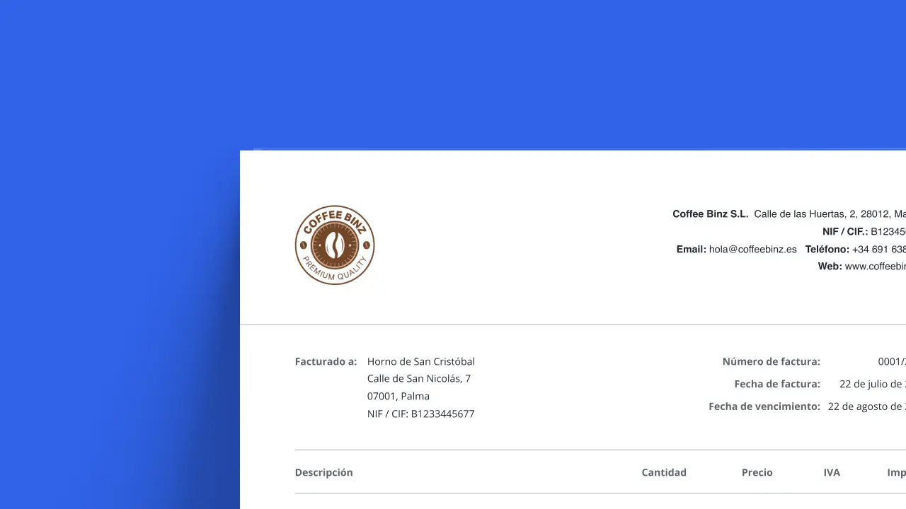 factura web imprenta - Cómo hacer una factura impresa