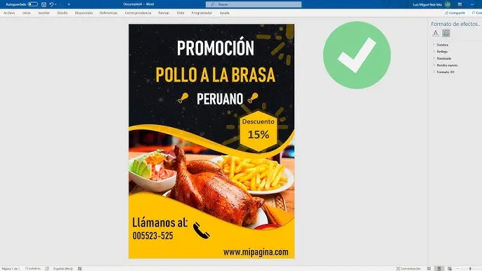 como hacer una publicidad grafica en word - Cómo hacer volantes de publicidad en Word