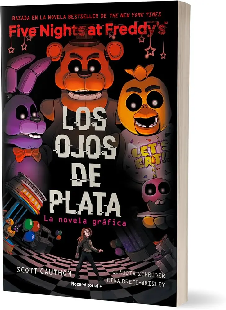 fnaf los ojos de plata novela grafica - Cómo leer las novelas de FNAF en orden