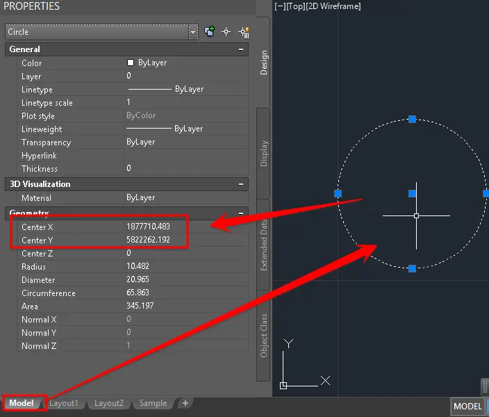 como ubicar en coordenada con la ventana grafica autocad - Cómo localizar coordenadas en AutoCAD