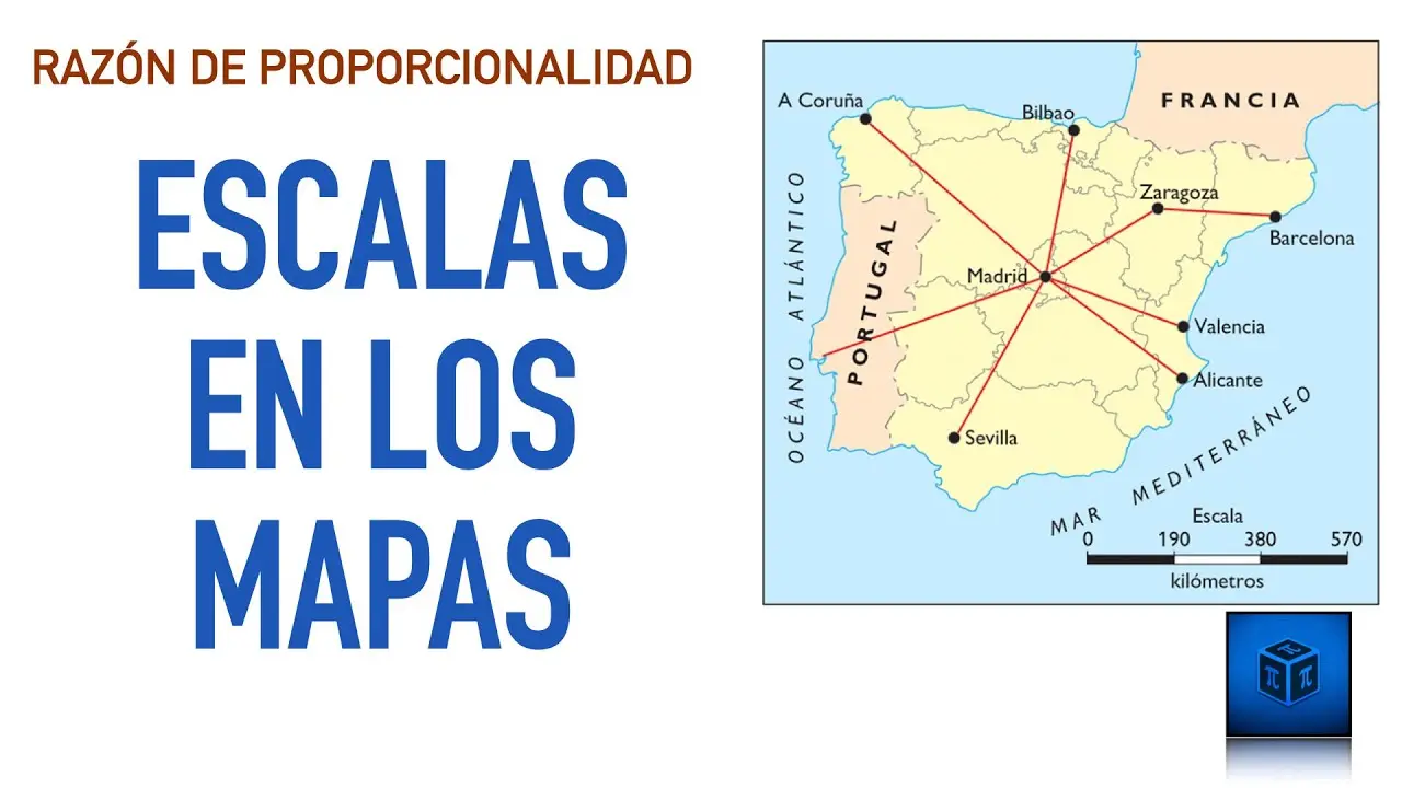 ciudades determinando las distancias utilizando escala grafica - Cómo miden las distancias entre ciudades