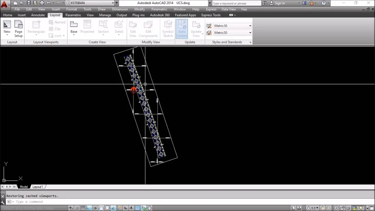 girar ventana grafica autocad - Cómo mover una ventana gráfica en AutoCAD