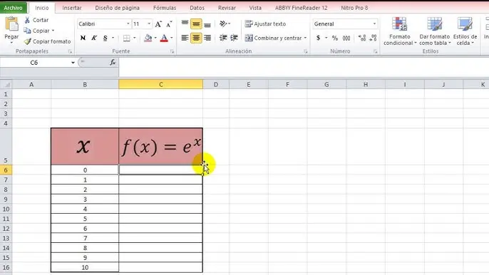 grafica exponencial en excel - Cómo obtener una gráfica exponencial en Excel