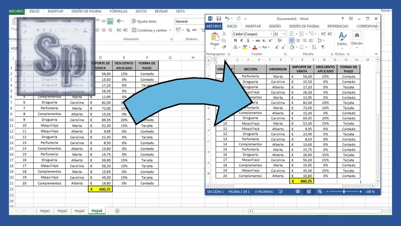 como pasar una grafica de excel a word - Cómo pegar un gráfico de Excel a Word sin que se modifique