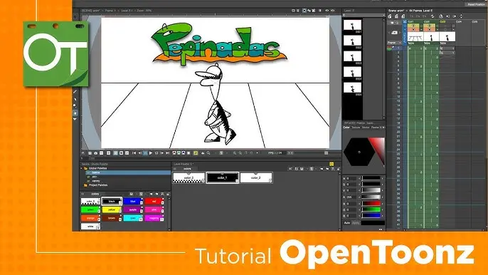 como configurar tableta grafica en opentoonz - Cómo pintar en OpenToonz