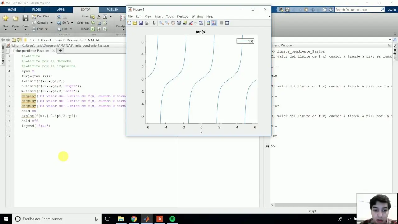 ajustar limites de una grafica matlab - Cómo poner límites en una gráfica de Matlab