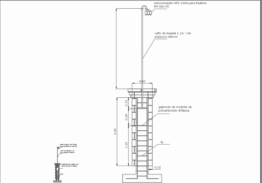 como se grafica un pilar de luz en cad - Cómo poner pilares en AutoCAD