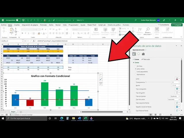 condicionar colores grafica excel - Cómo poner una condición en Excel con colores