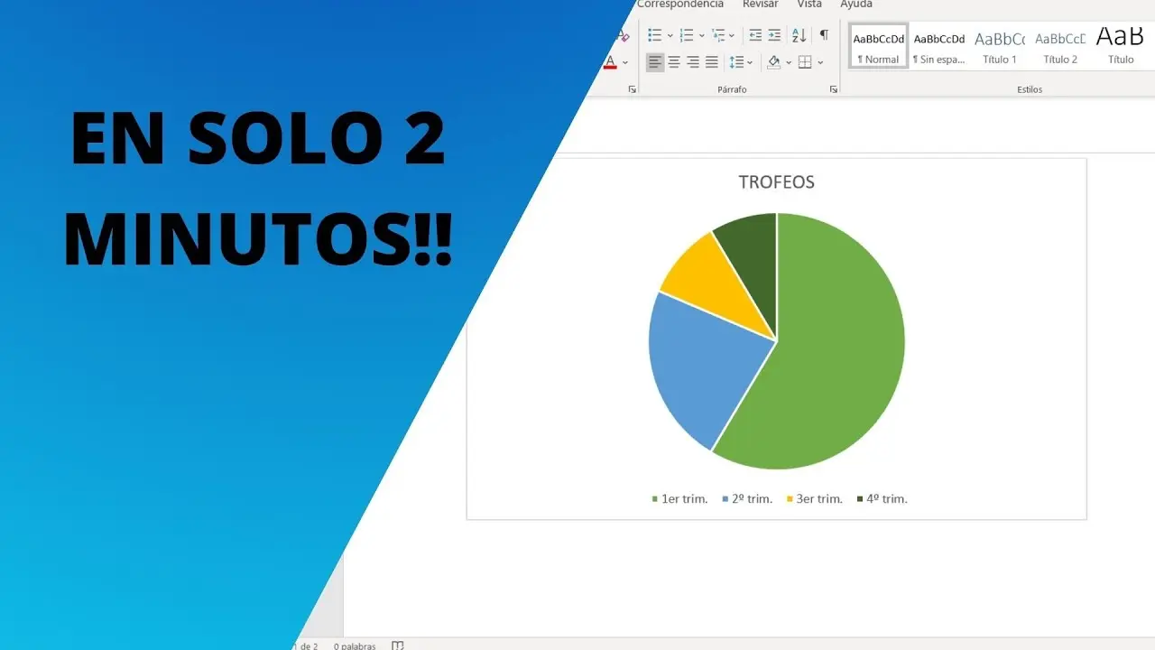 como hacer una grafica circular en word - Cómo puedo hacer una gráfica en Word