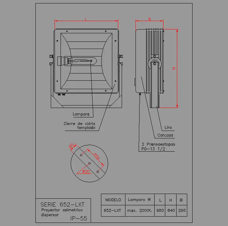 commo se grafica un reflector de led autocad - Cómo representar iluminación en AutoCAD